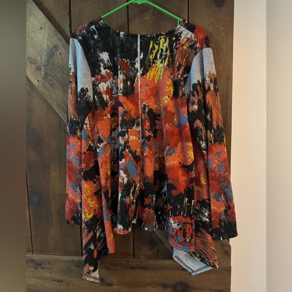 Sacred Threads Multicolor Abstract Blouse - Picture 3 of 4